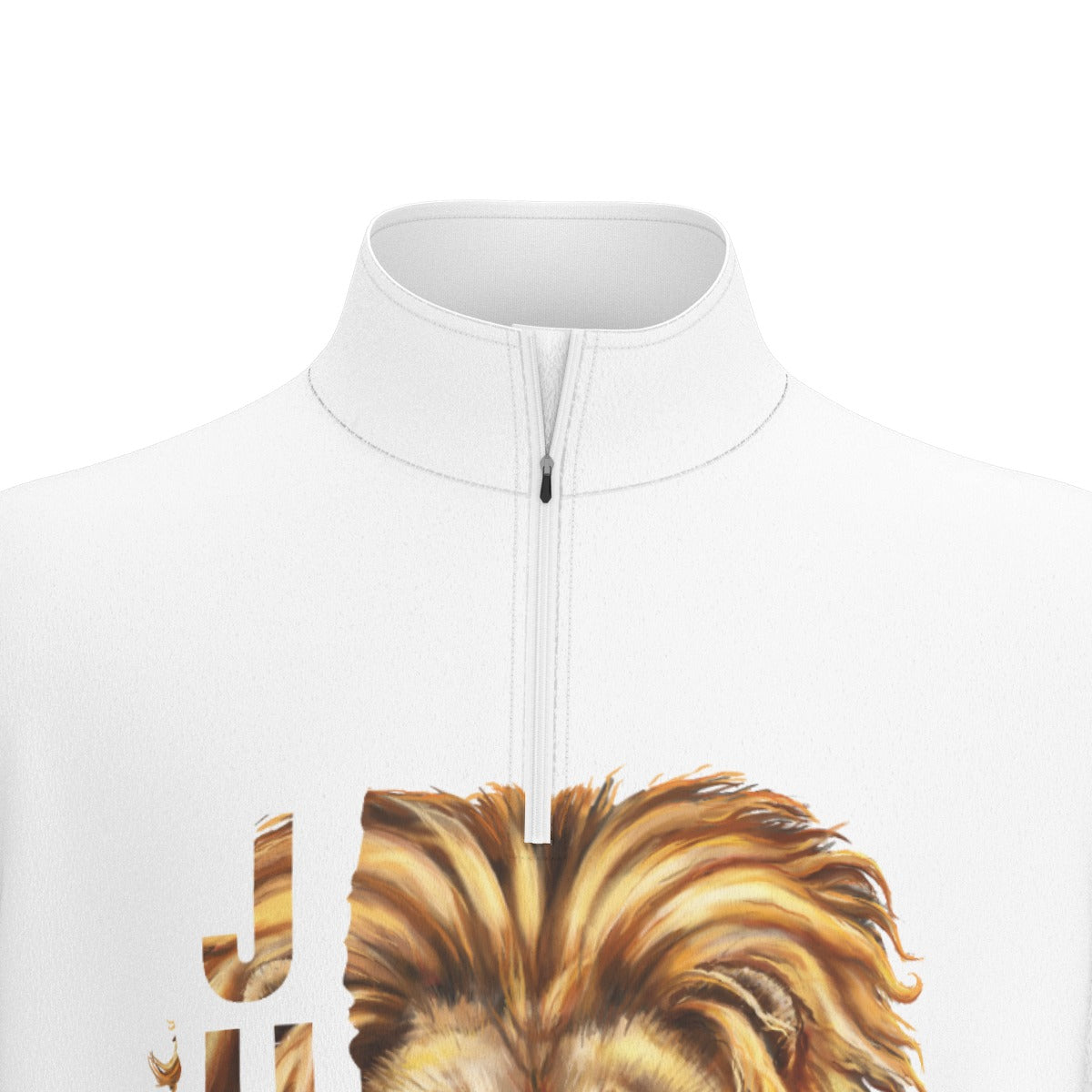 Men's JUDAH LION Sports Collar Long Sleeve Jersey