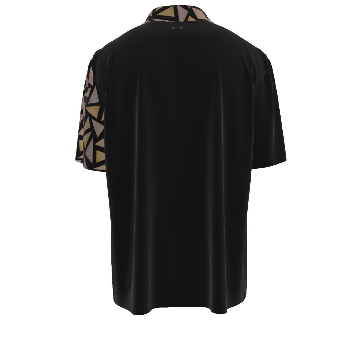 BELIEVE Romans 10:9 Abstract Pattern Casual Polo Shirt