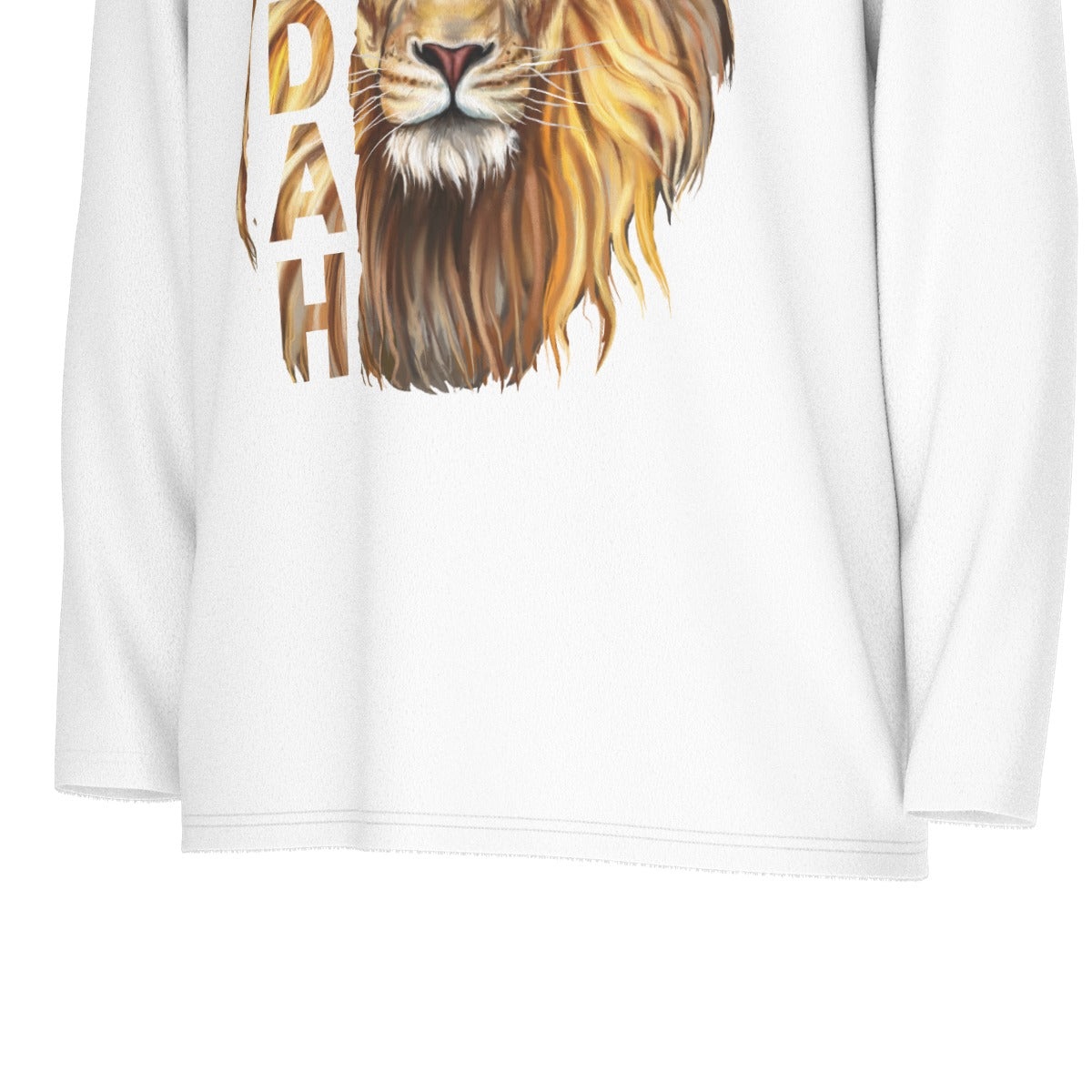 Men's JUDAH LION Sports Collar Long Sleeve Jersey