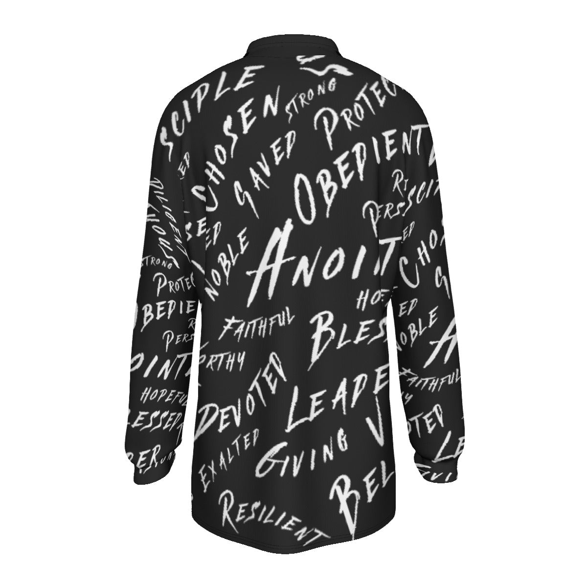ALL THAT I AM Long Sleeve Polo Shirt