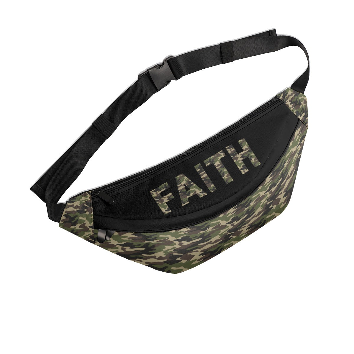 FAITH Camouflage Waste / Shoulder Fanny Pack Bag