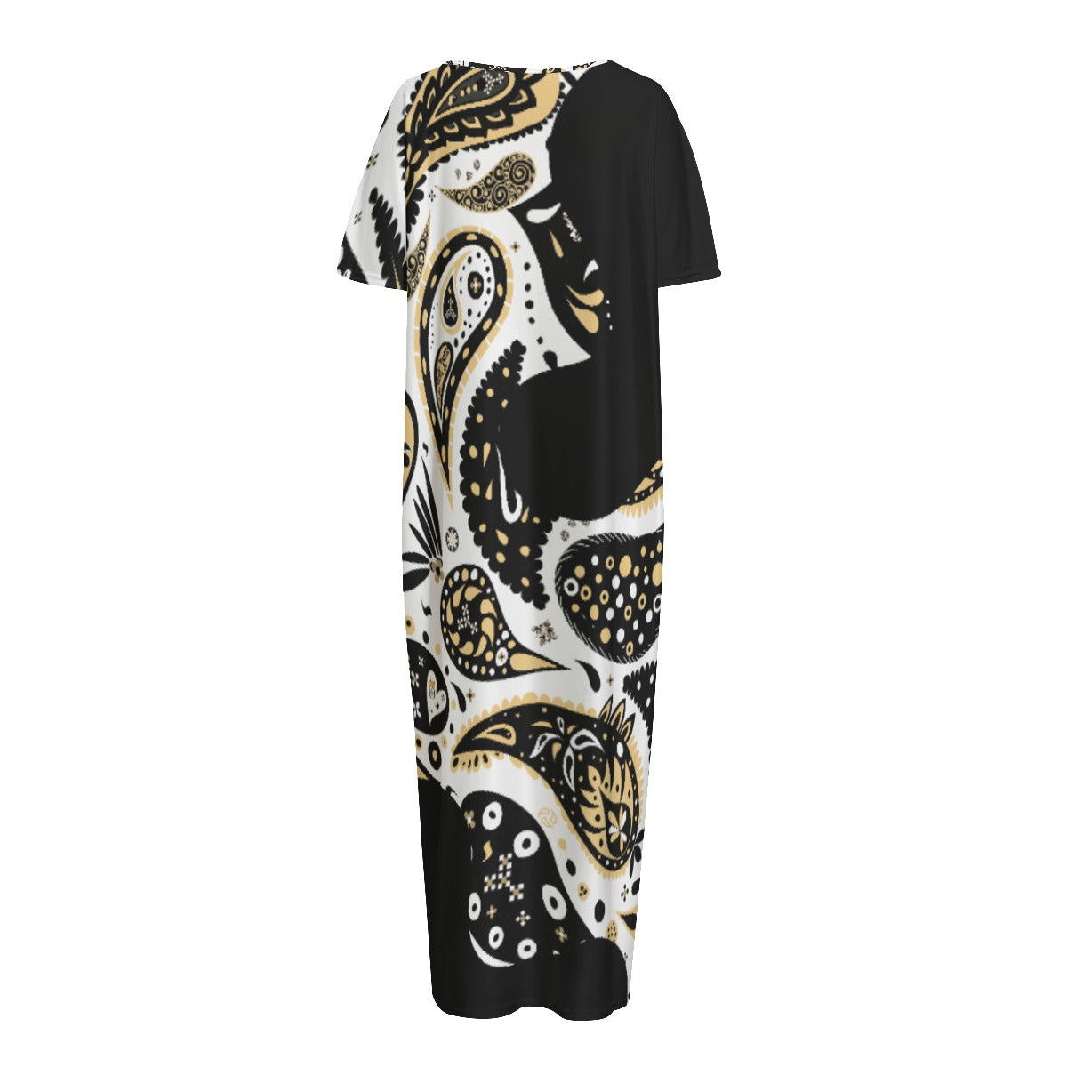 ALL PRAISES TO THE MOST HIGH Long Loose Dress With Pockets