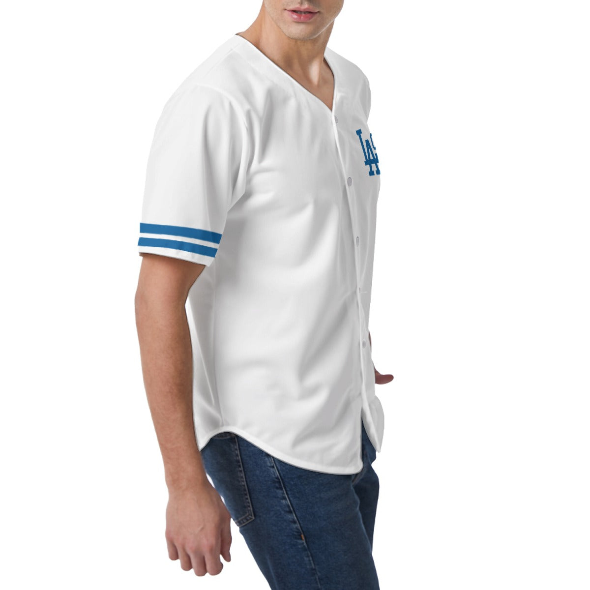 LA LORD ALMIGHTY 1 GOD Revelation 1:8 Baseball Jersey