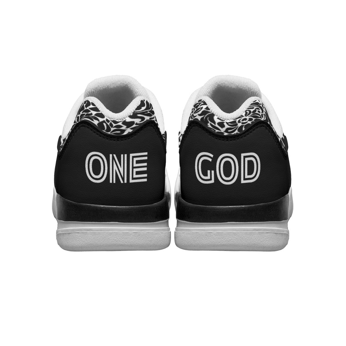ONE GOD 1 Timothy 2:5 Cushion Basketball Sneakers