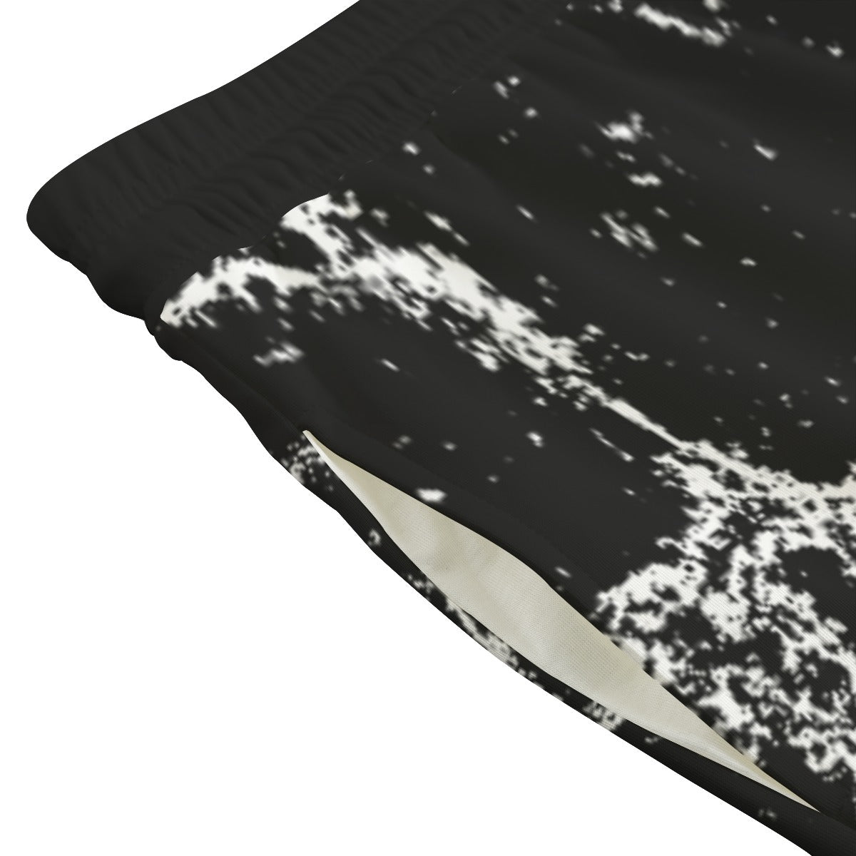 RIGHTEOUS Black Lightening Pattern Print Sweatpants