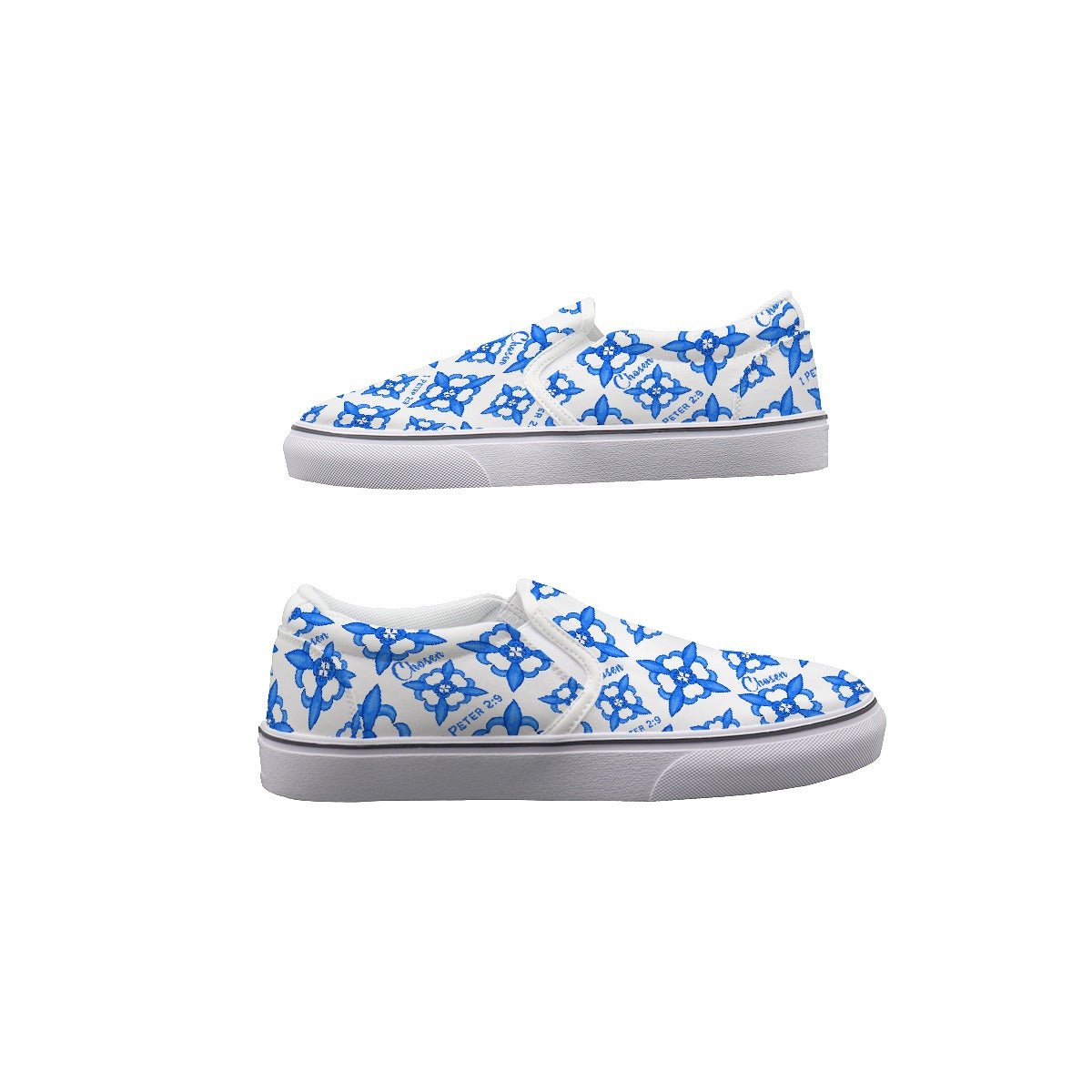 Kid's 1 Peter 2:9 Slip On Sneakers