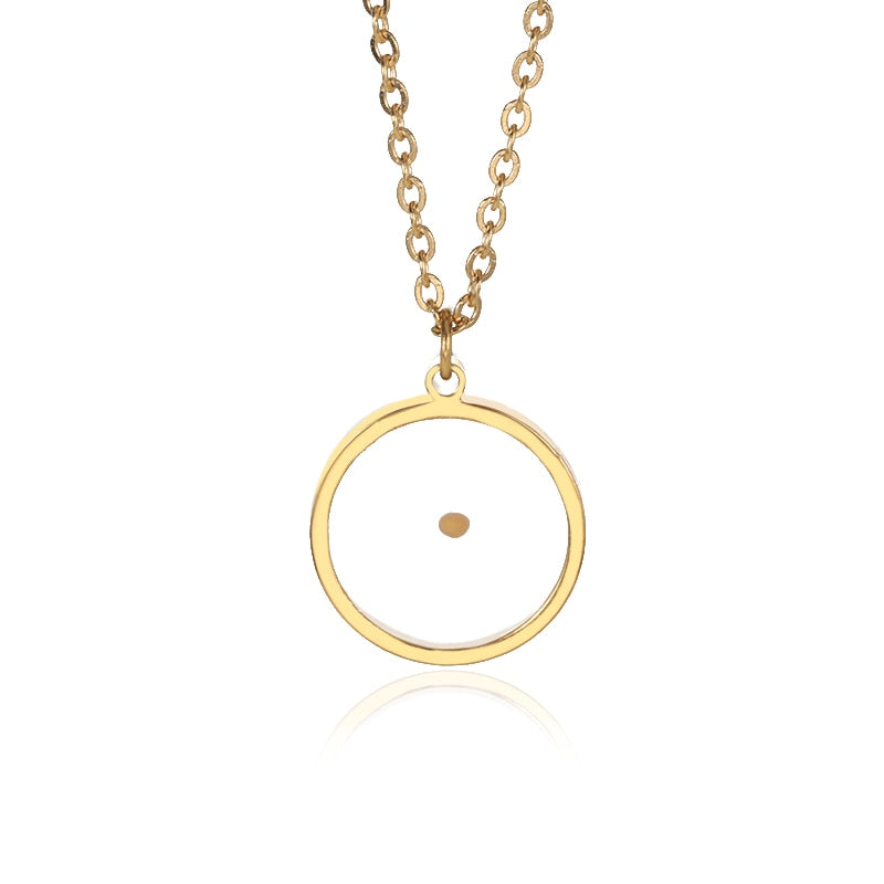Faith Of Mustard Seed Pendant Stainless Steel Necklaces