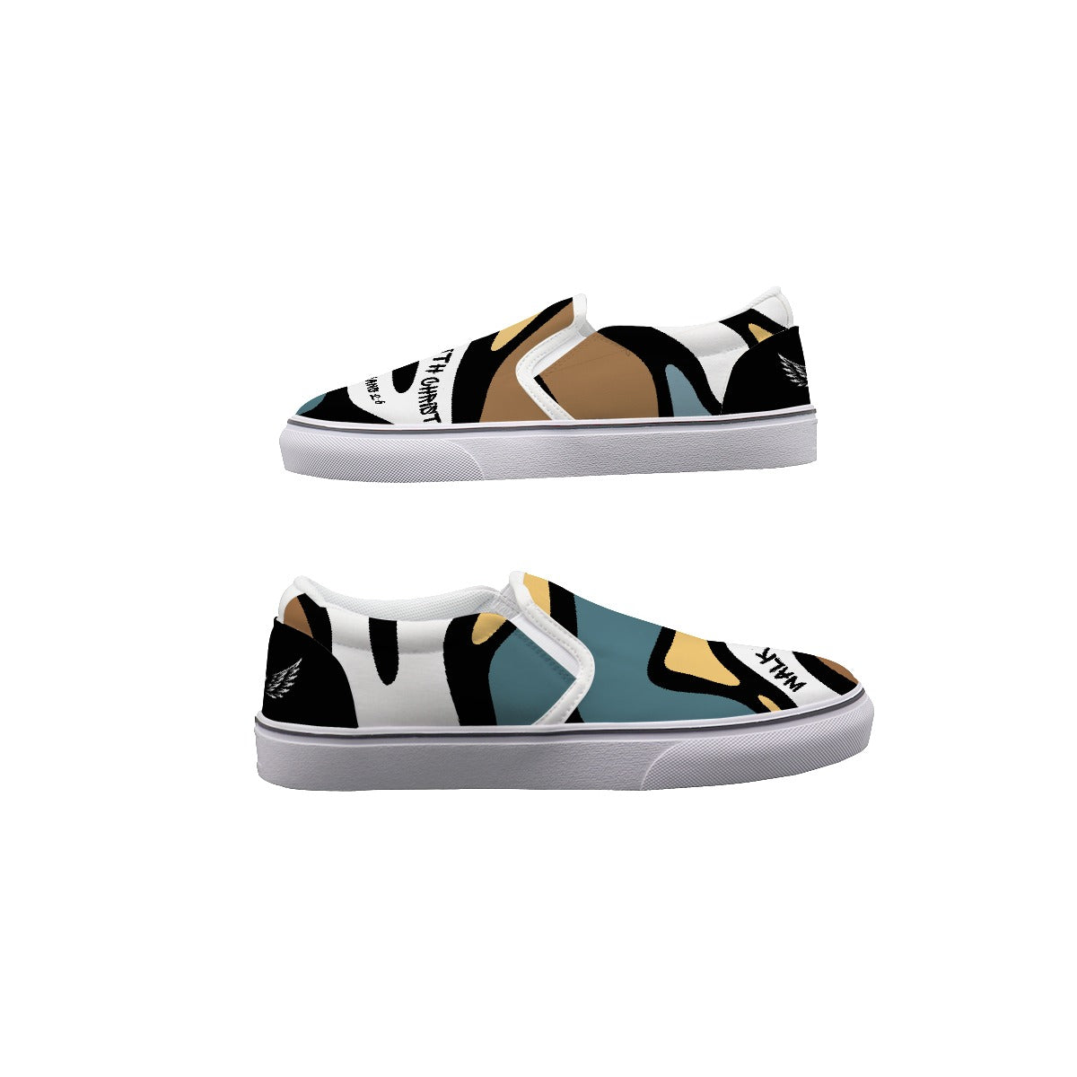 Kid's WALK LIKE CHRIST Slip On Sneakers
