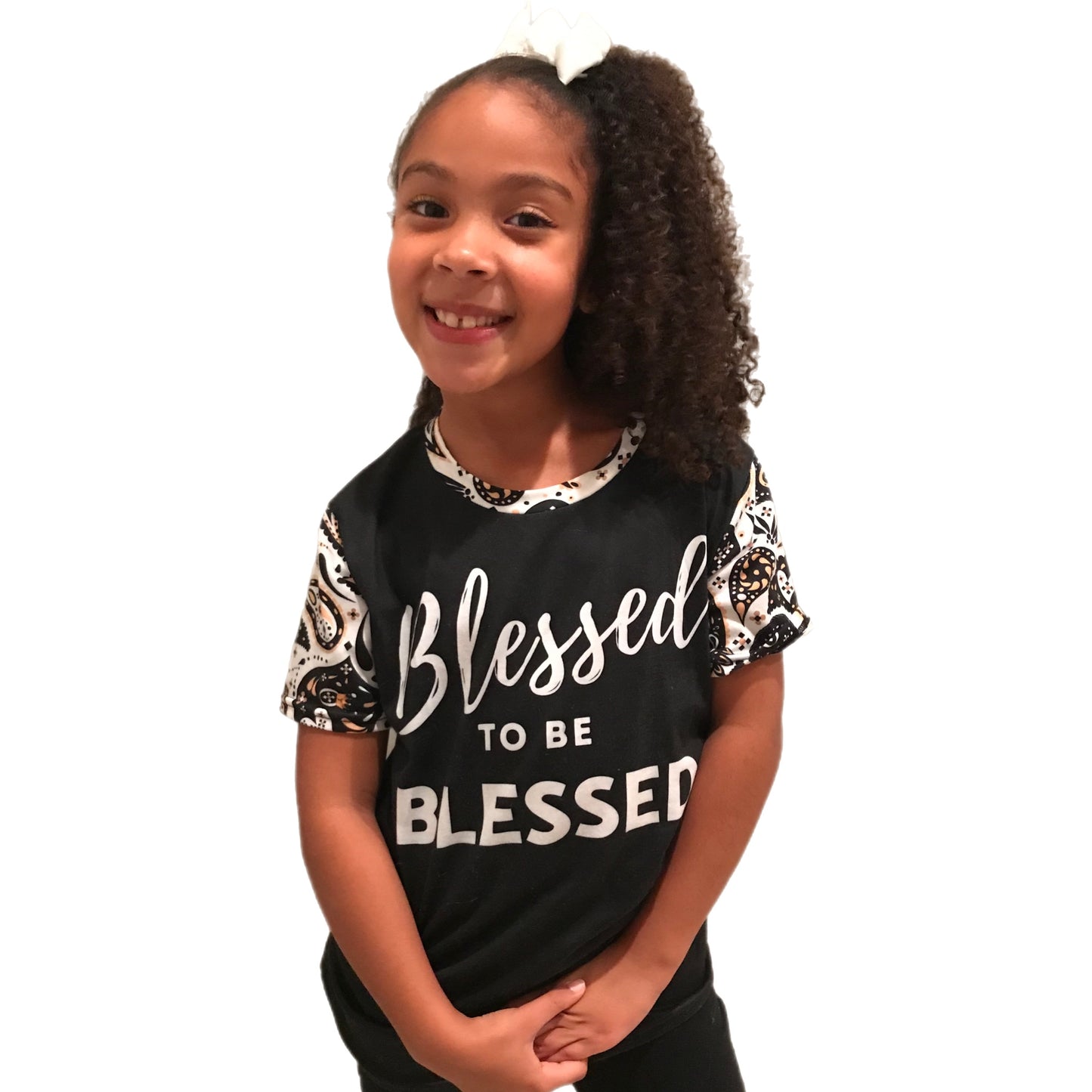 BLESSED TO BE BLESSED Kid's T-Shirt