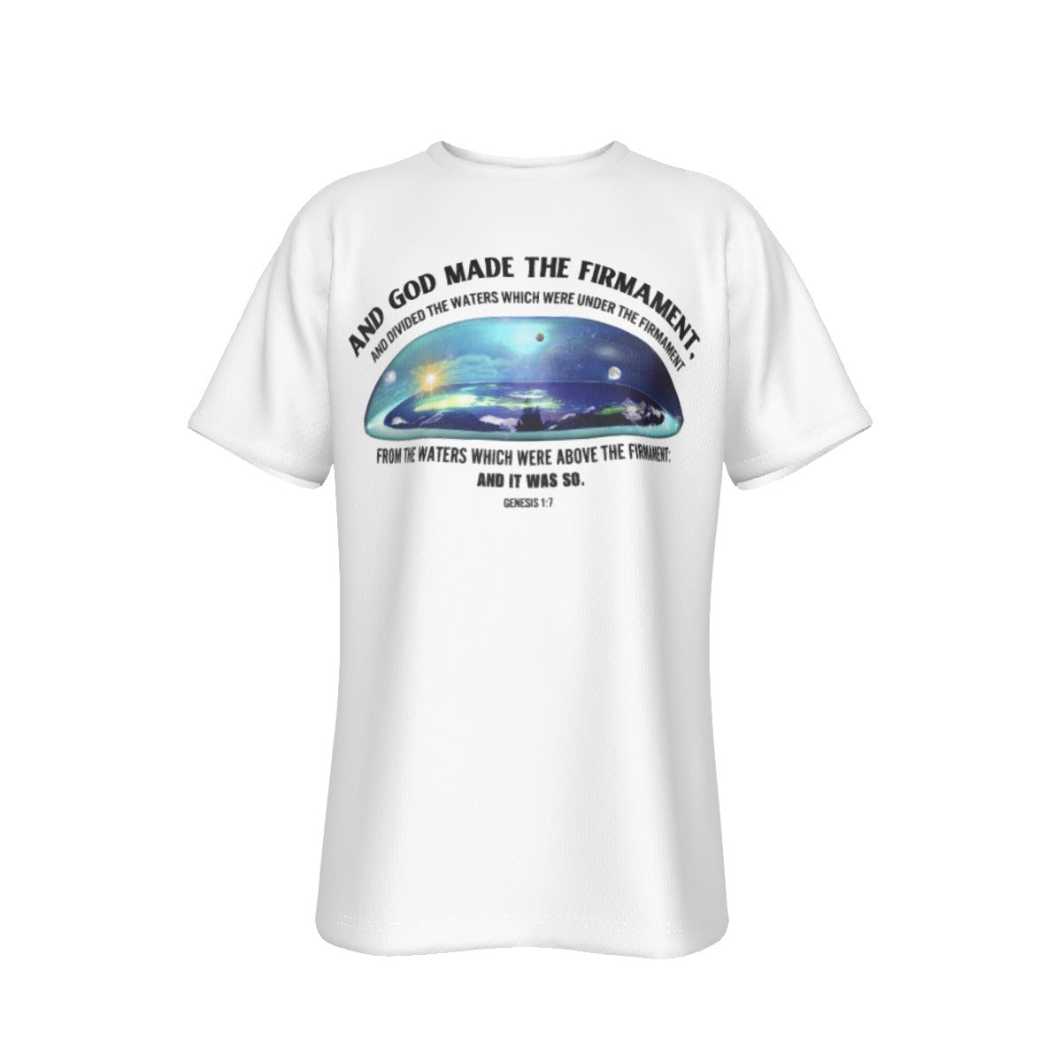 FIRMAMENT Genesis 1:7 Scripture T Shirt