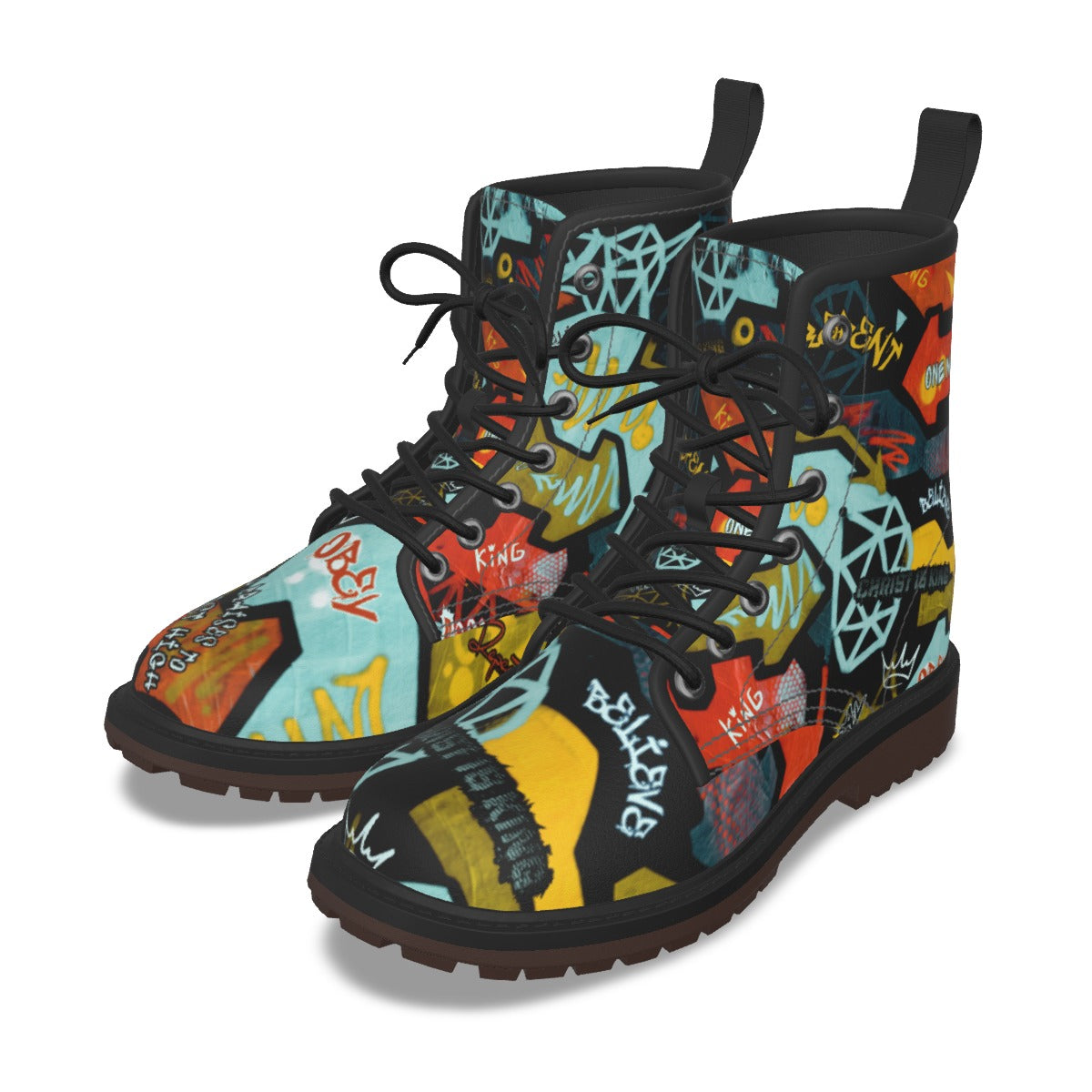 Women's GRAFFITI GOD SHORT BOOTS