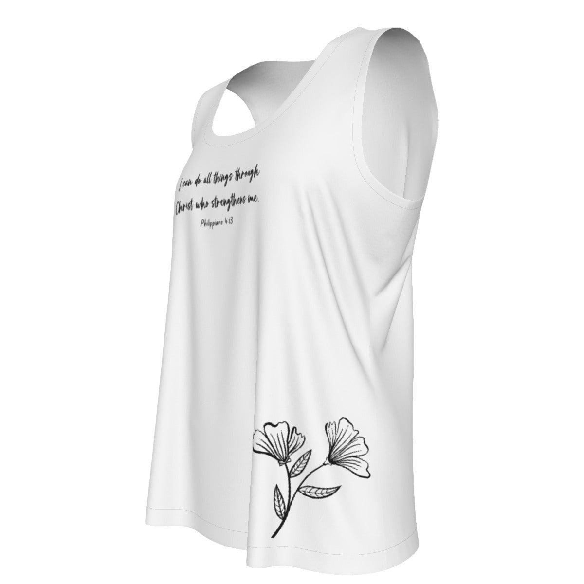 I CAN DO ALL THINGS TRHOUGH CHRIST Philippians 4:13 Tank Top