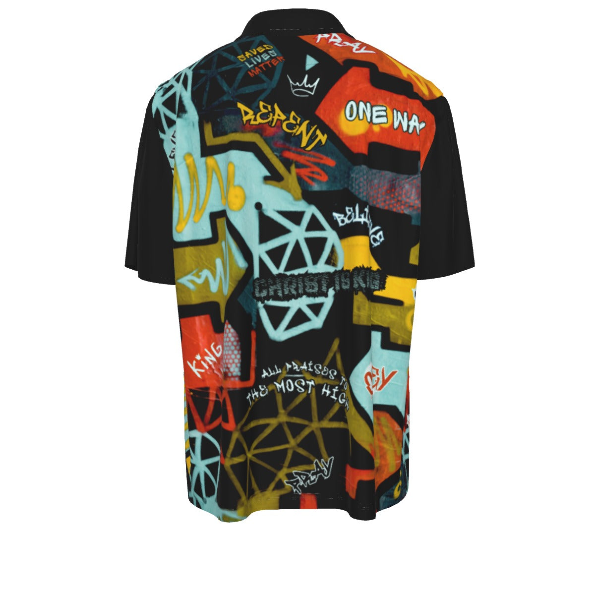 GRAFFITI GOD Casual Polo Shirt