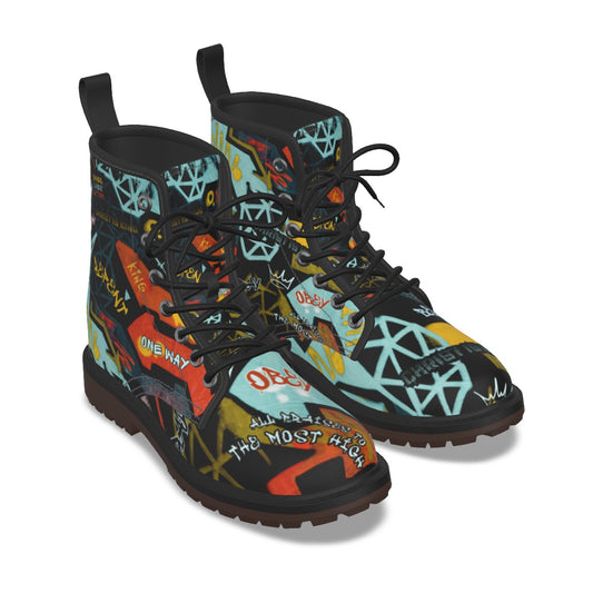 Women's GRAFFITI GOD SHORT BOOTS