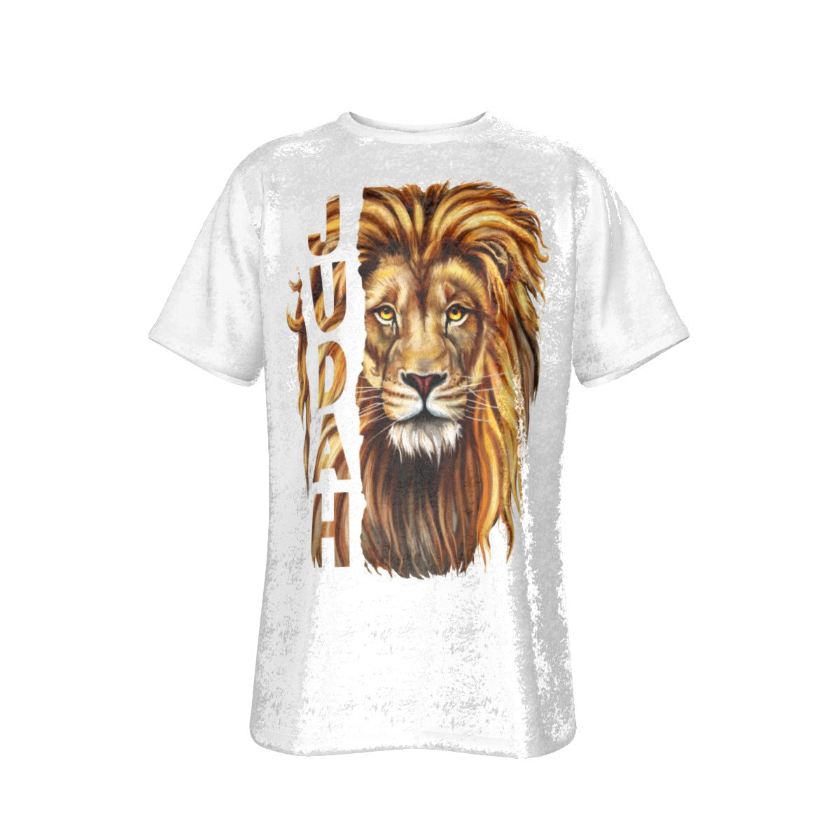 JUDAH LION White Velvet T Shirt