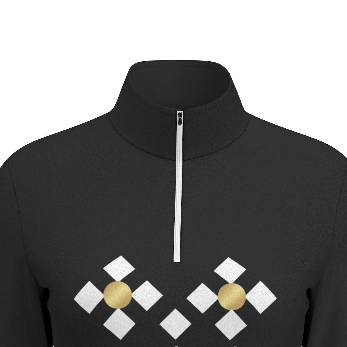 Women's YAHAWAH Sports Collar Long Sleeve Jersey Shirt