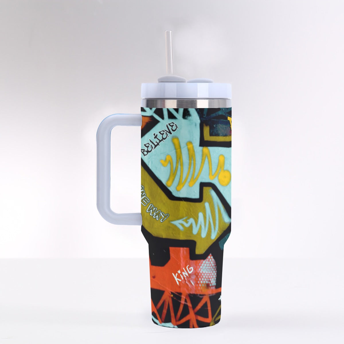 GRAFFITI GOD 40 oz Tumbler With Handle