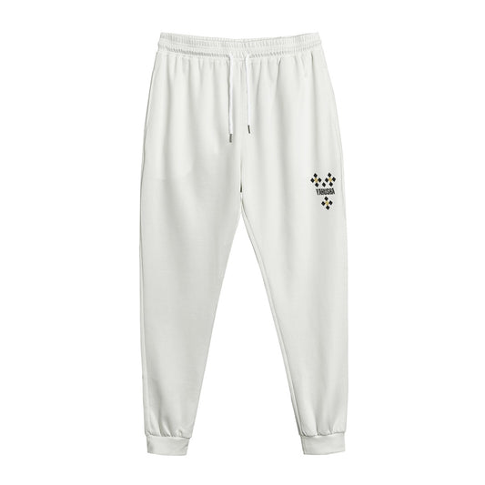 YAHUSHA Y Icon White Sweatpants