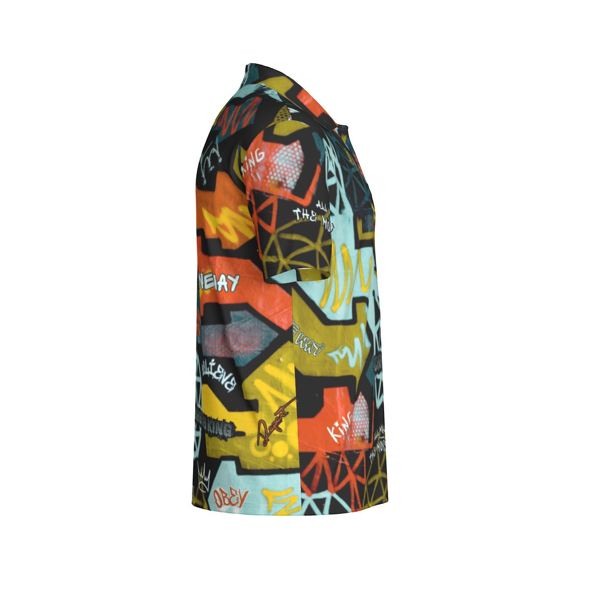 GRAFFITI GOD Polo Collar Jersey