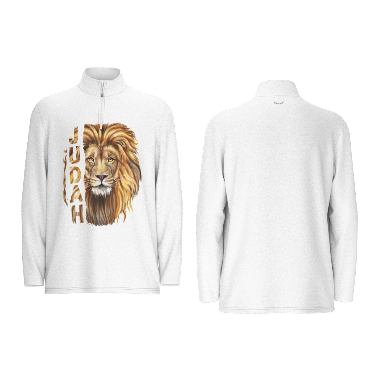 Men's JUDAH LION Sports Collar Long Sleeve Jersey