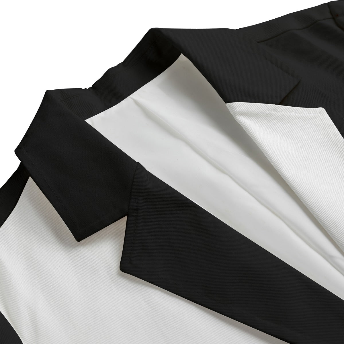 ALEPH / TAV Black and White Cotton Leisure Blazer