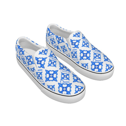 Kid's 1 Peter 2:9 Slip On Sneakers