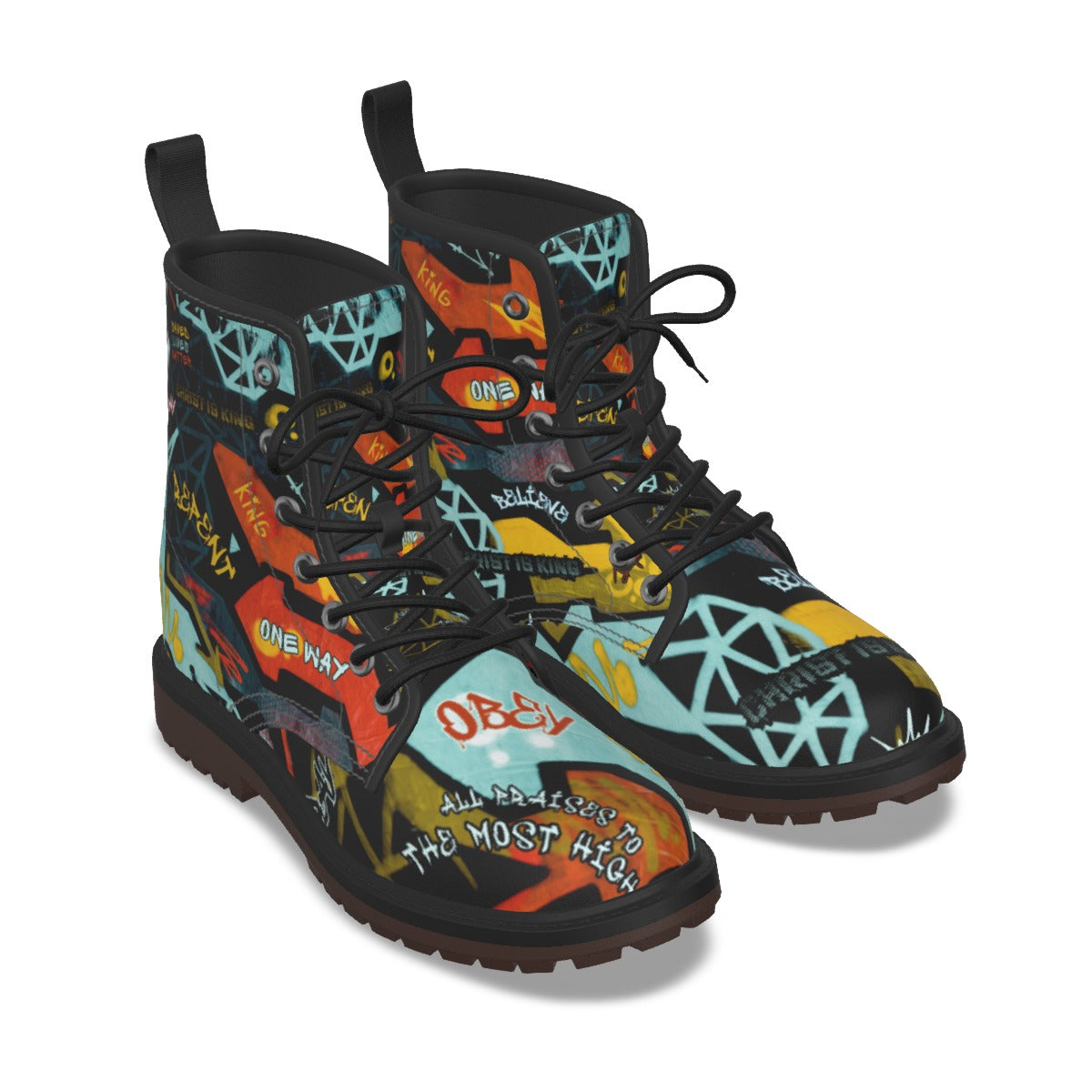 Men's GRAFFITI GOD Short Boots