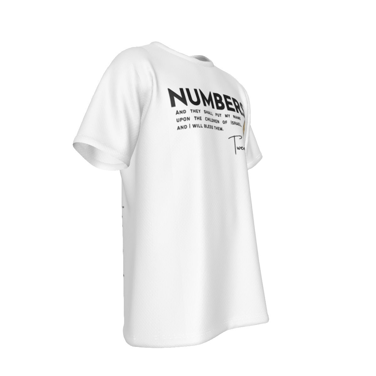 NUMBERS 6:27 AHAYAH Name On The Children Of Israel White T Shirt