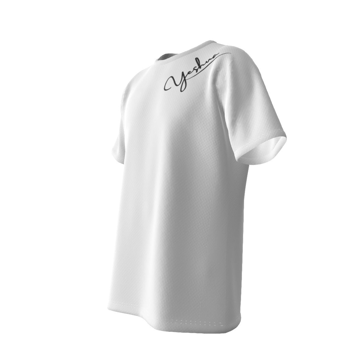 YESHUA Shoulder White T Shirt