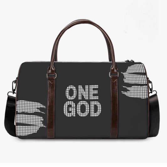 ONE GOD Houndstooth Duffle Bag