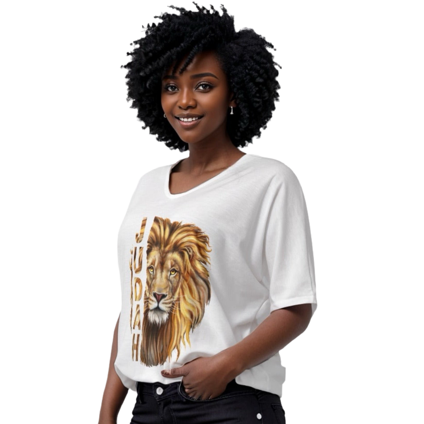 JUDAH LION V Neck Shirt