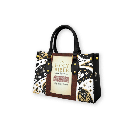 1611 Edition KJV Print Tote Handle Bag