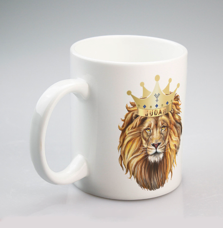 JUDAH Crowned Lion Mug