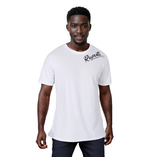 REPENT FOR THE KINGDOM OF HEAVEN IS AT HAND White T Shirt