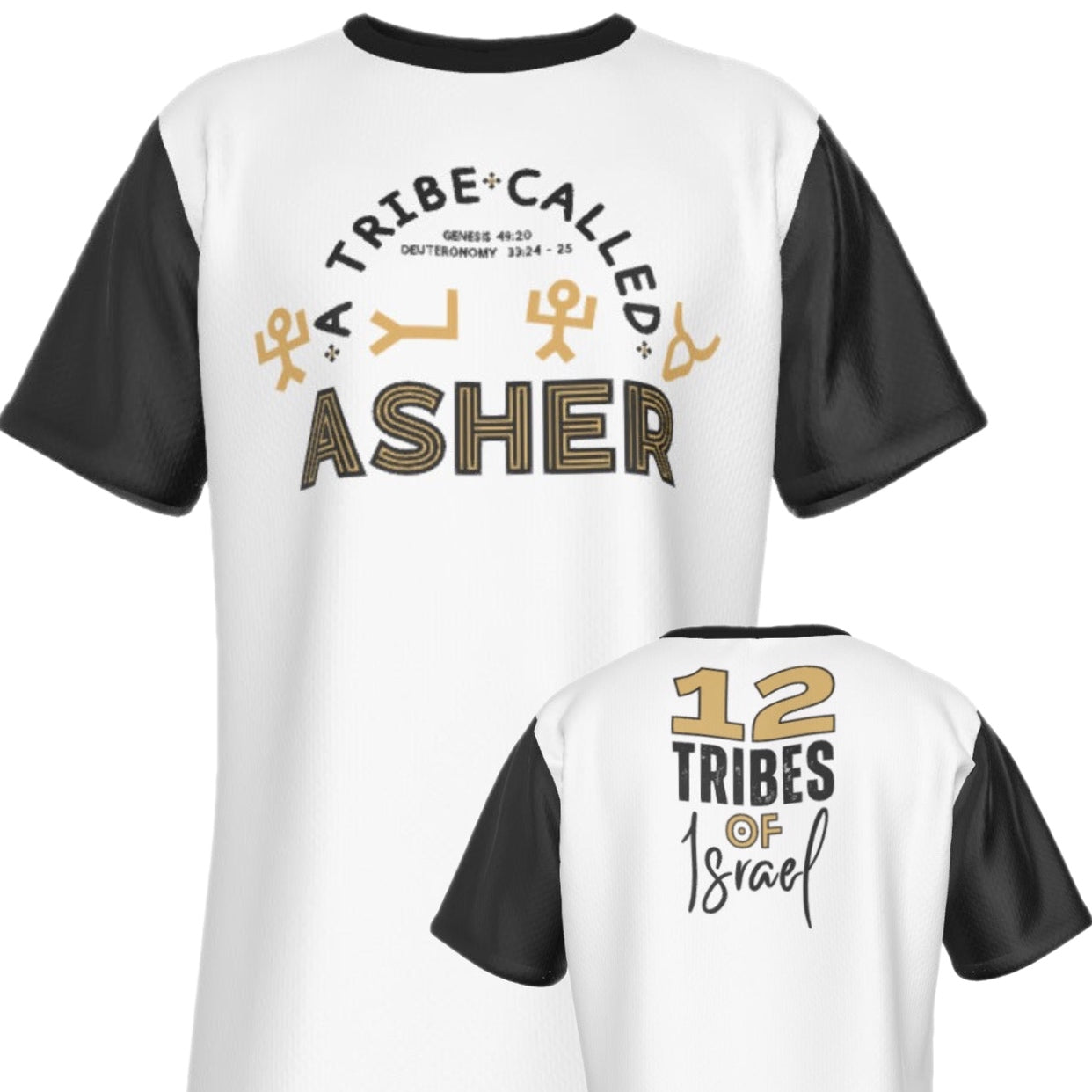 A TRIBE CALLED ASHER 12 TRIBES OF ISRAEL T Shirt