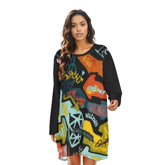 GRAFFITI GOD Loose Dress