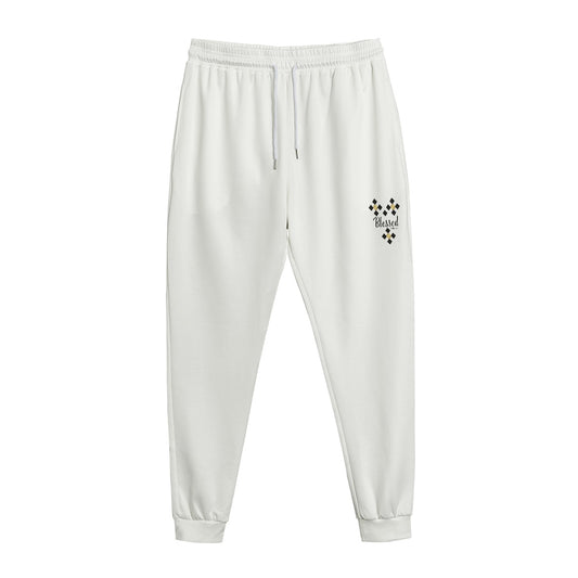 BLESSED Y Icon White Sweatpants