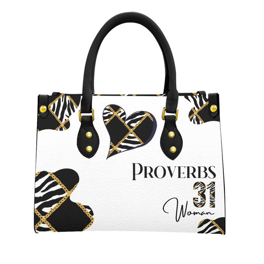 PROVERBS 31 Woman Hand Tote Bag