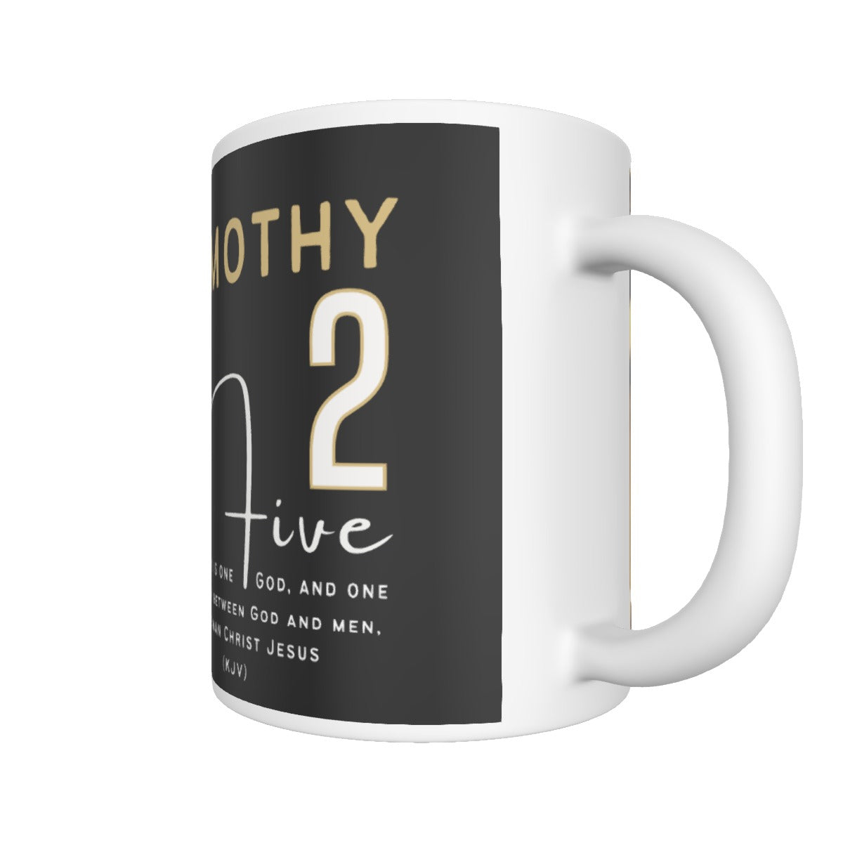 Timothy 2:5 Scripture Mug