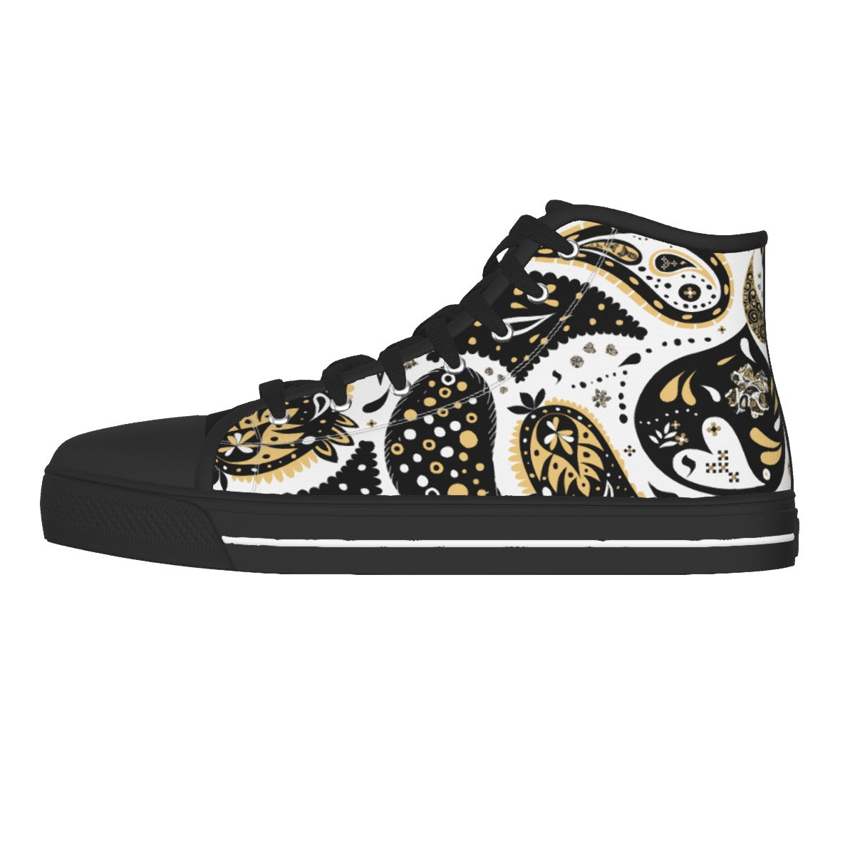 Women's Paisley BELIEVER High Top Canvas Chucks