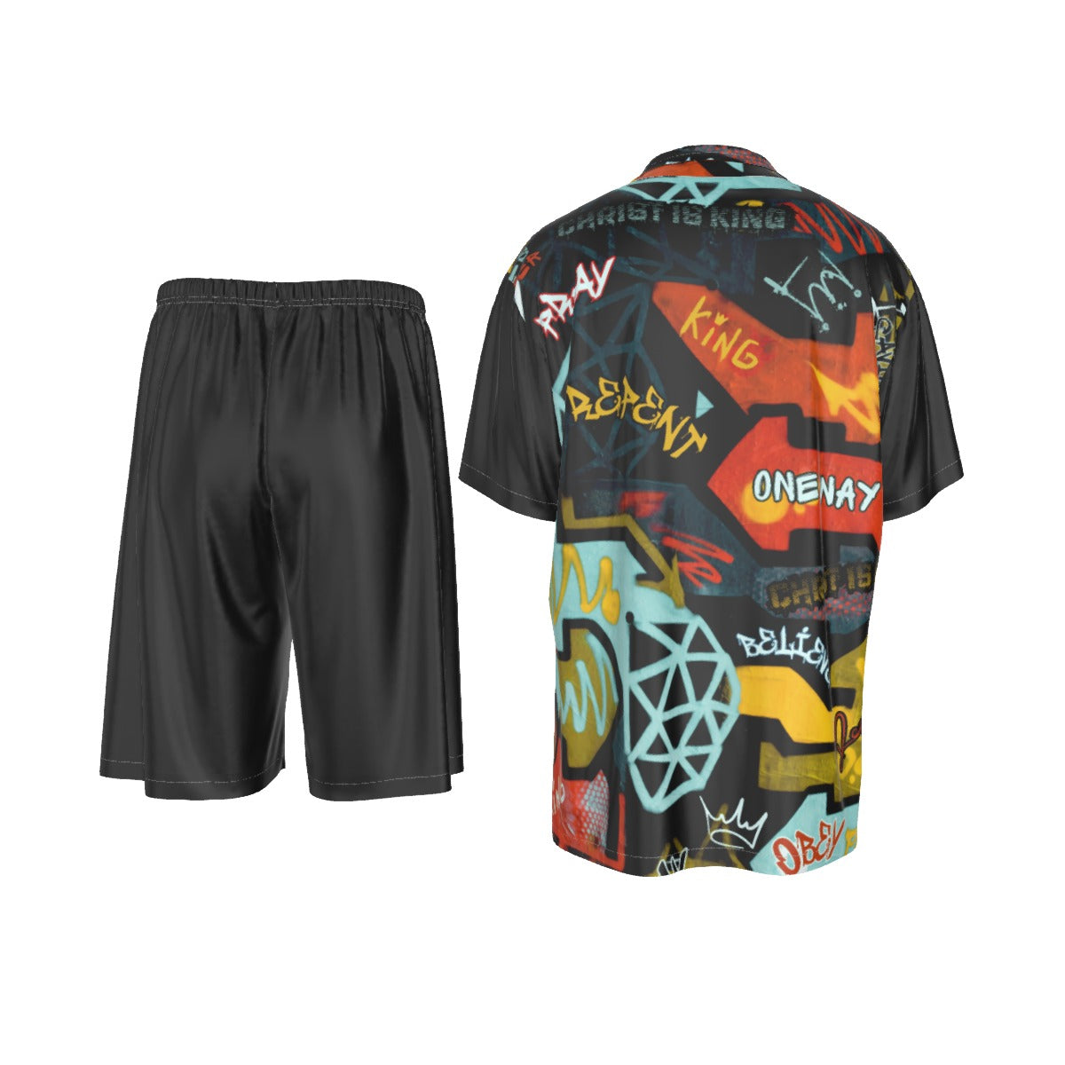 GRAFFITI GOD - Shirt and Short Set