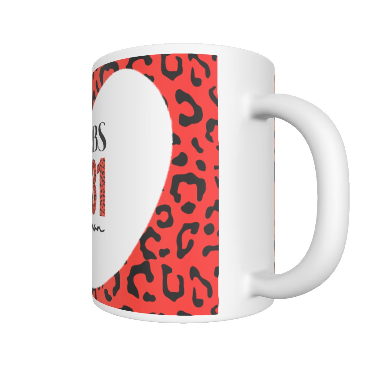 PROVERBS 31 Woman Leopard Print Mug