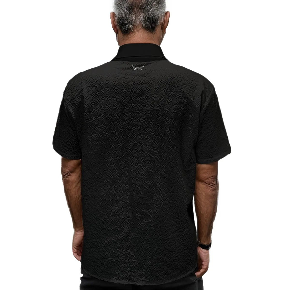 AHAYAH Black Short Sleeve Shirt