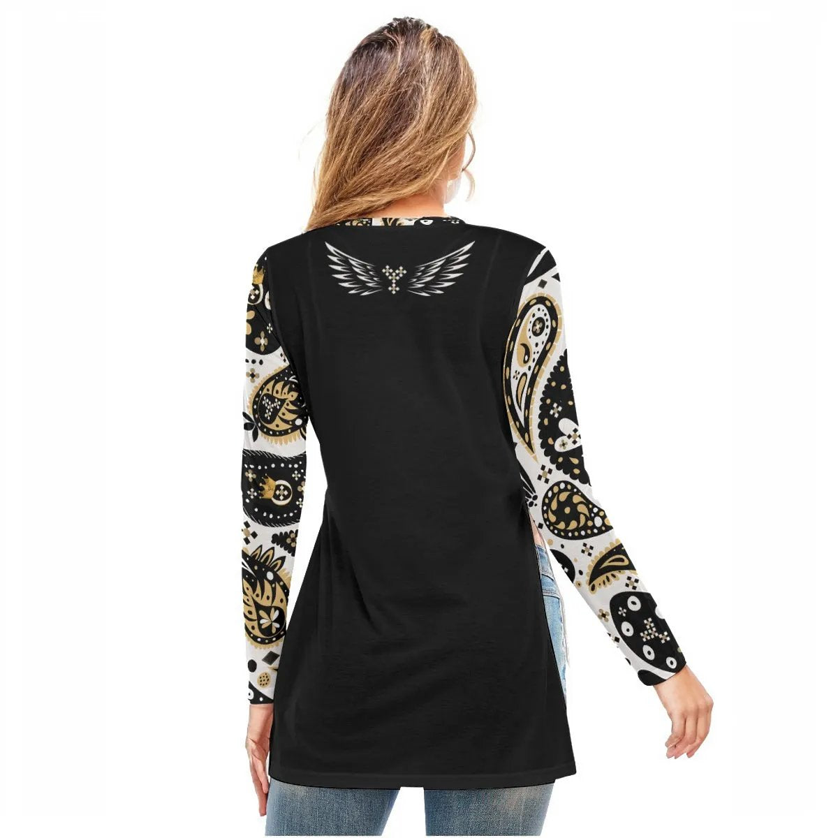 LORD HAVE MERCY Paisley Long Sleeve Shirt