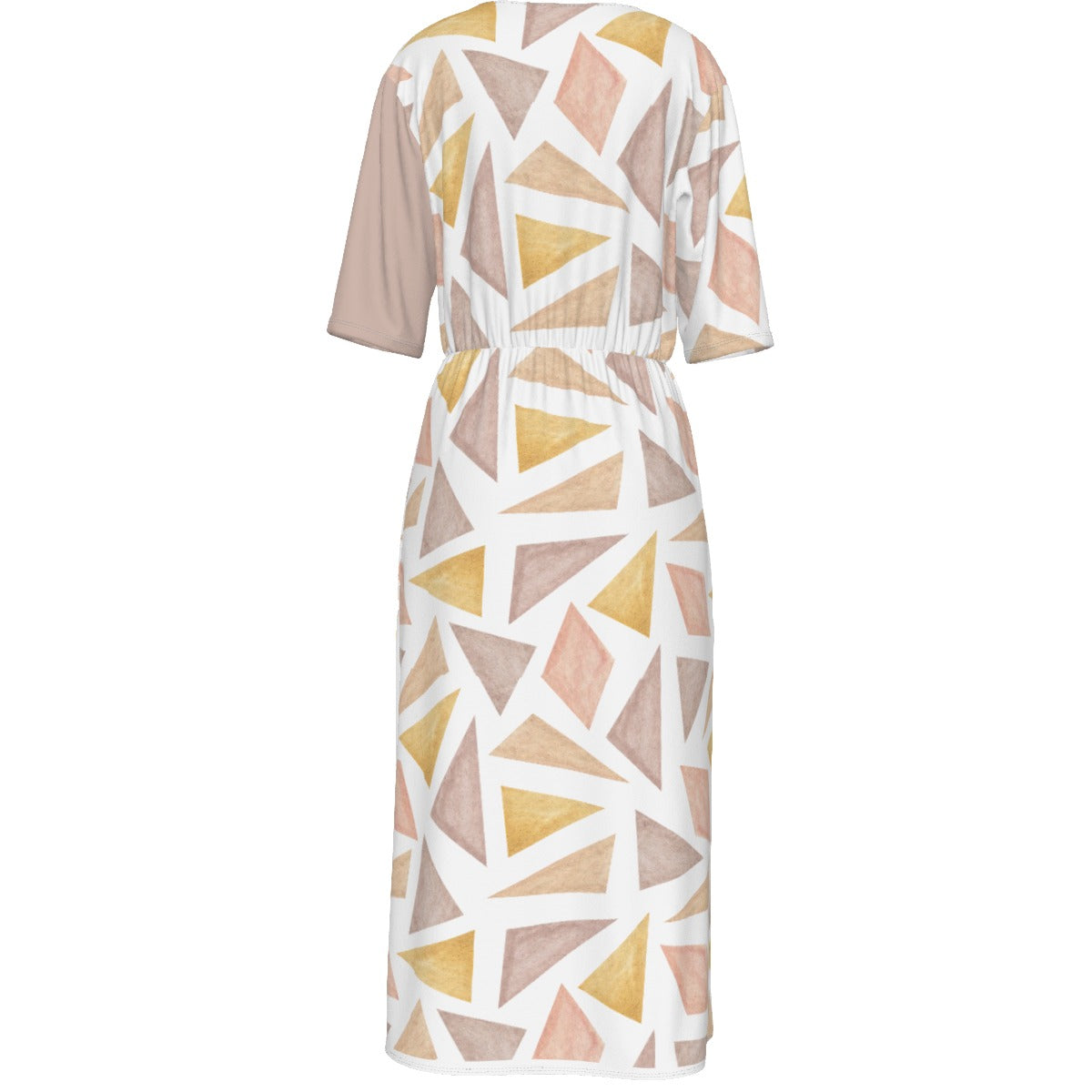 BELIVER Abstract Pattern Print Dress