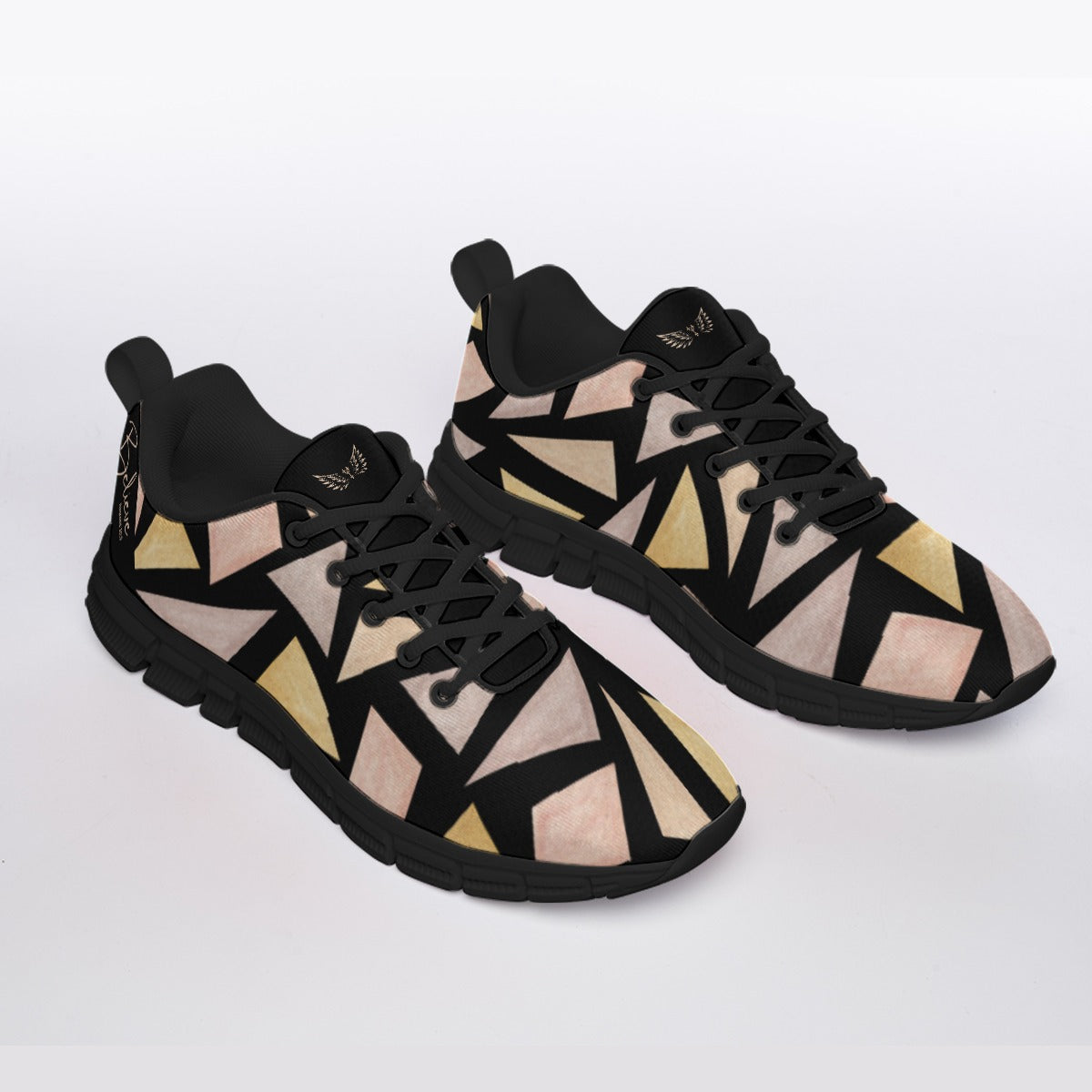 BELIEVE Abstract Pattern Sports Shoes