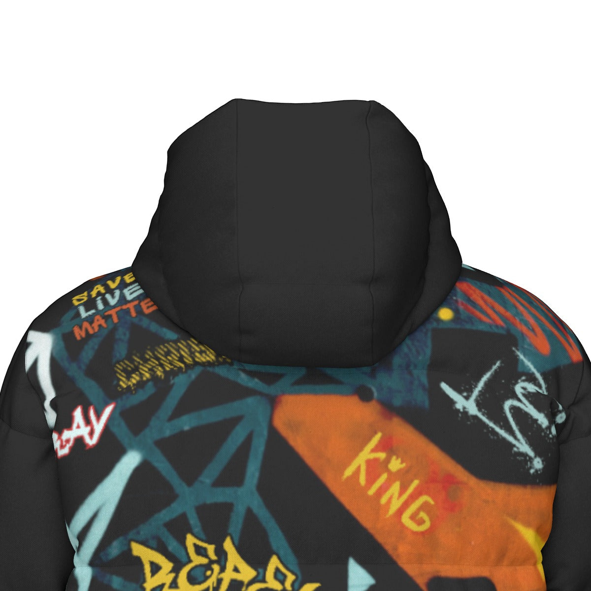 GRAFFITI GOD Long Down Jacket