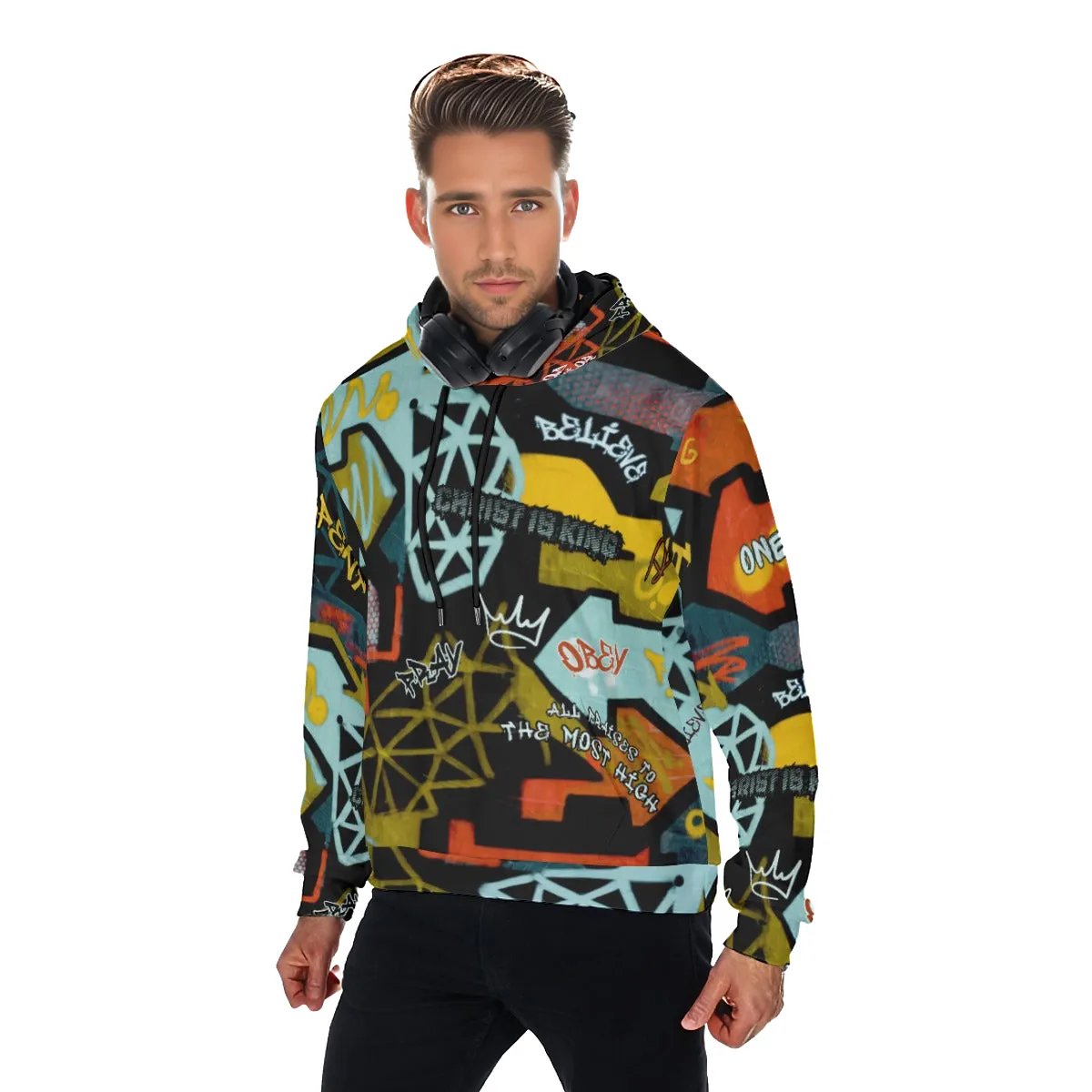 GRAFFITI GOD Micro Fleece Hoodie