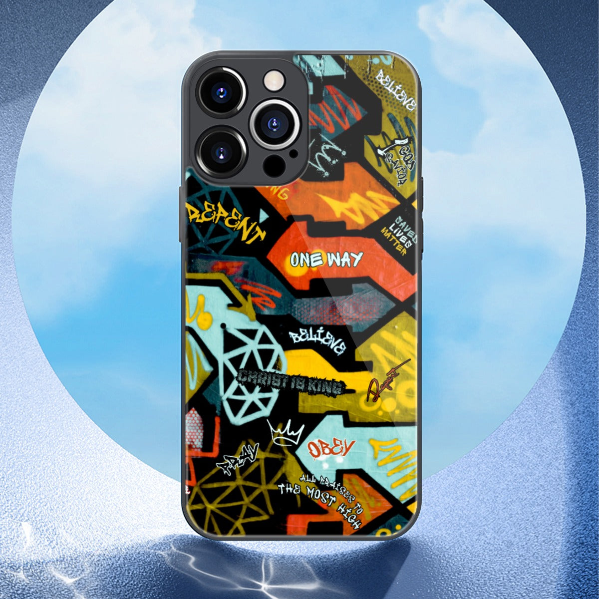 GRAFFITI GOD iPhone 13 Series Case | Glass