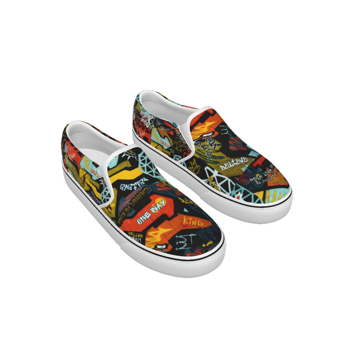 MEN'S GRAFFITI GOD Slip on Sneakers